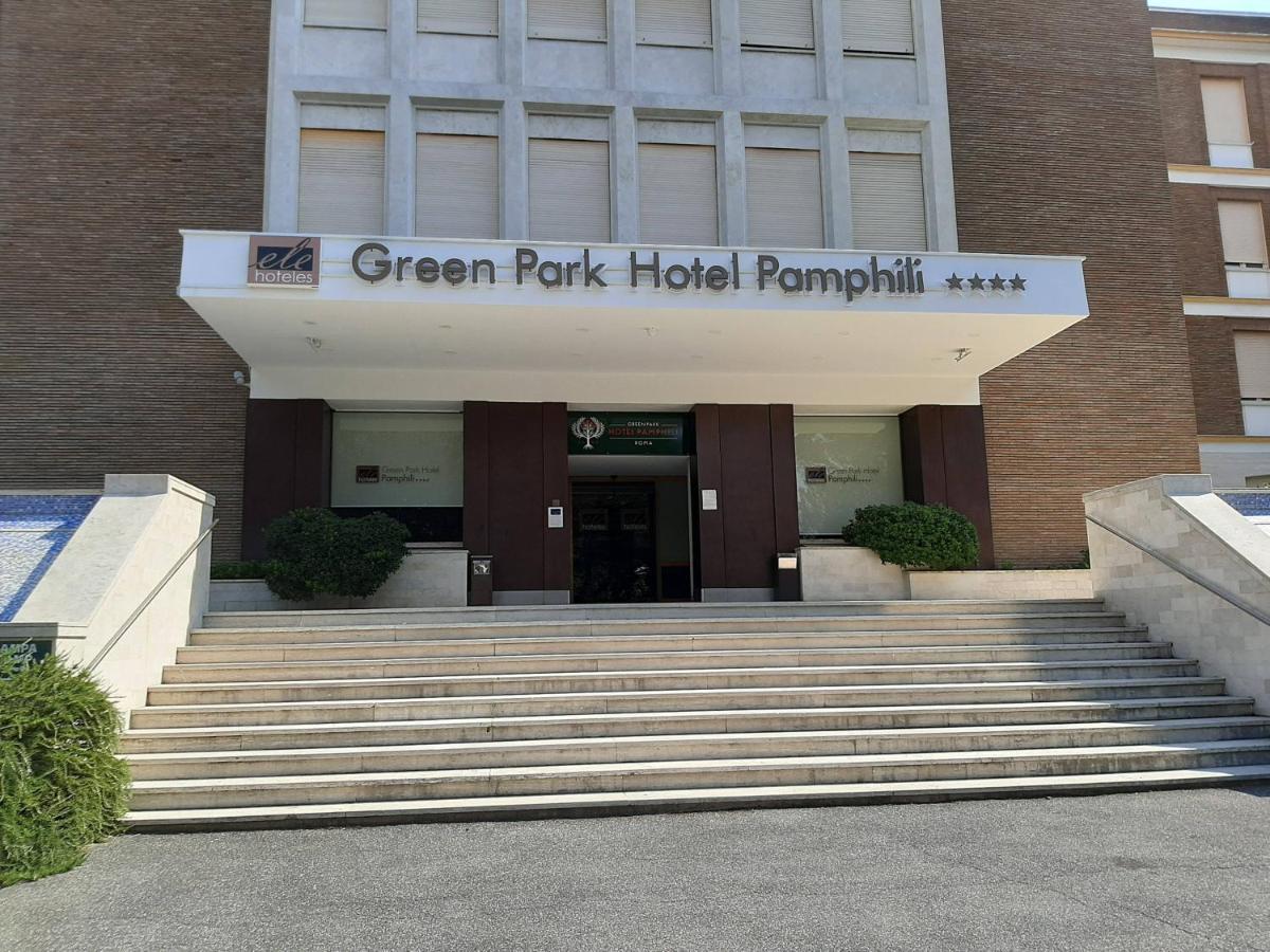 Ele Green Park Hotel Pamphili Řím Exteriér fotografie